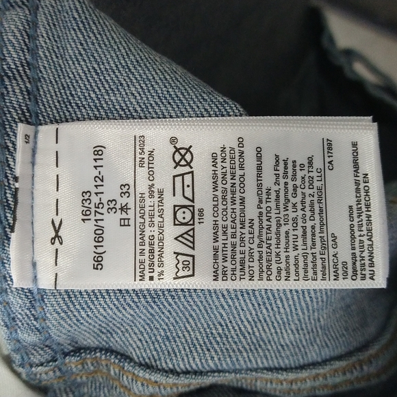 Gap 3.5" High Rise Stretch Denim Shorts - Picture 8 of 9